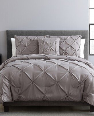 Carmen Pintuck 4 Piece Comforter Set, King