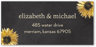 Address Labels: Forever Sunny Address Label, Grey, Address Label, Matte