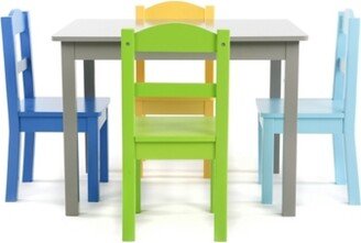 Tot Tutors Kids Forest Table and 4 Chairs Set