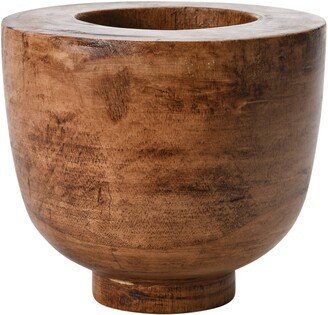 Paulownia Wood Bowl, Brown