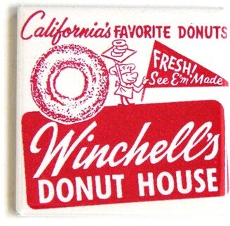 California Doughnuts Fridge Magnet