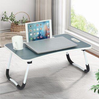 Hozxclle Laptop Bed Desk Foldable Portable Multifunction Lazy Laptop Table For Couch - N/A