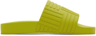 Green Rubber Carpet Slides