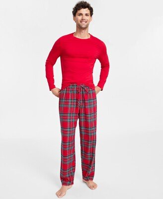 Family Pajamas Men's Big & Tall Brinkley Mix It Pajama Set, Created for Macy's