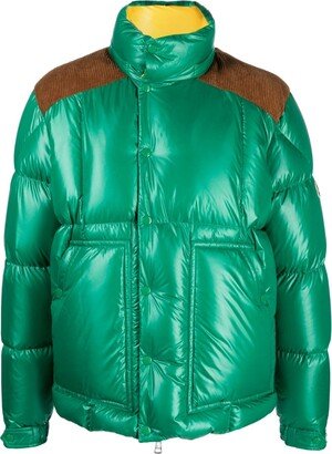 Ain panelled puffer jacket