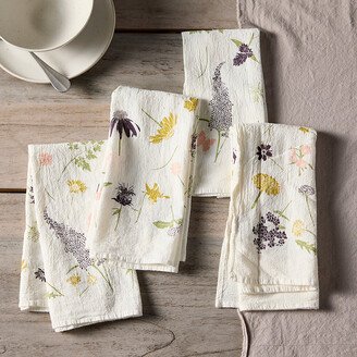 Butterfly Garden Napkins, Set of 4-AA