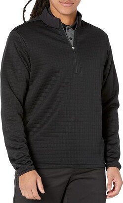 DWR 1/4 Zip Pullover (Black) Men's Clothing