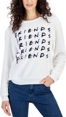 Love Tribe Juniors' Friends Graphic Long-Sleeve Cozy Pullover