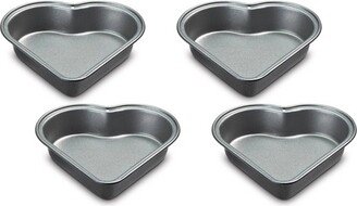 4pc Mini Heart Pan Set - CMBM-4HRT1