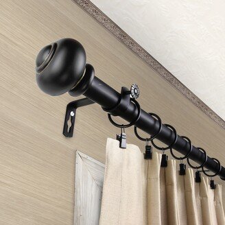 InStyleDesign Coiled 1 inch Diameter Adjustable Curtain Rod