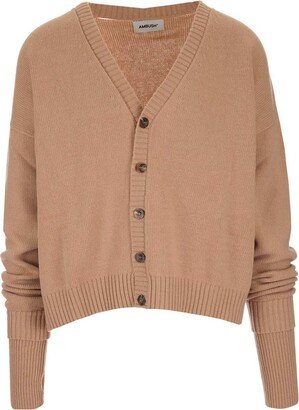 Buttoned Oversized Cardigan