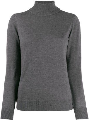 Roll-Neck Fitted Sweater