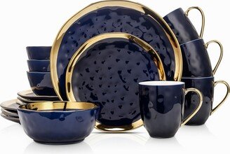 Stone Lain Florian 16 Pieces Dinnerware Set, Service For 4