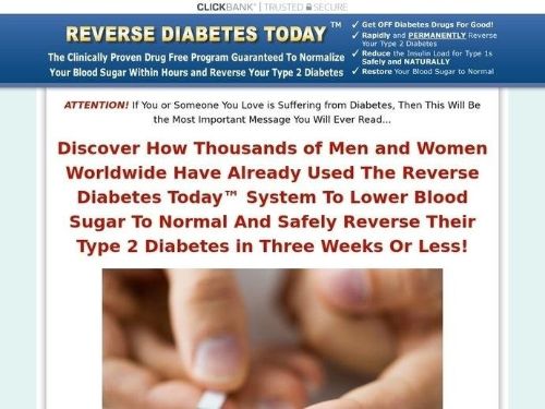 Reverse-Diabetes-Today.com Promo Codes & Coupons