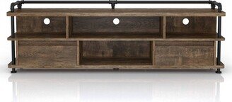 Nanum Multi Storage TV Stand for TVs up to 70 Reclaimed Oak - miBasics