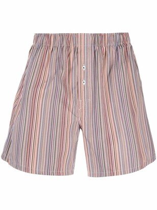 Multi-Stripe Pattern Boxers