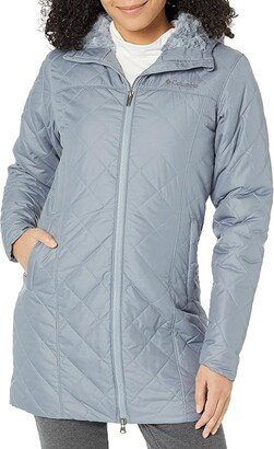 Copper Crest Long Jacket (Tradewinds Grey) Women's Clothing