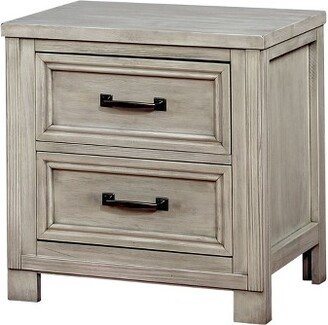 Veda 2 Drawer Nightstand White - HOMES: Inside + Out