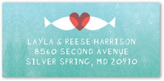 Address Labels: Deeply In Love Address Label, Blue, Address Label, Matte