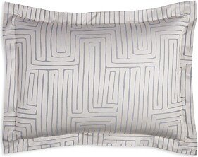 Schlossberg Silas Beige Flanged Pillow Sham, Standard