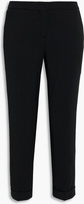 Deruta cropped twill tapered pants