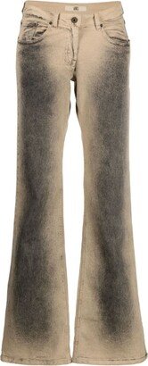 KNWLS Alice flared-leg jeans