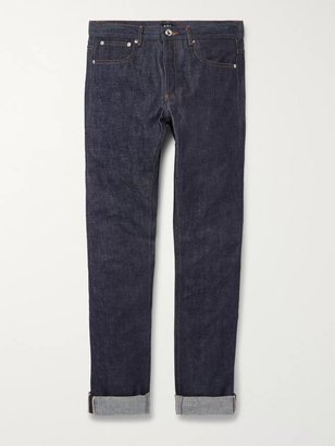 Petit Standard Slim-Fit Dry Selvedge Denim Jeans