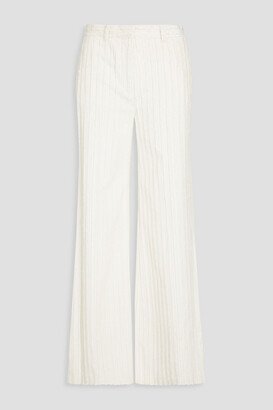 70s Cotton-Corduroy Wide-Leg Pants