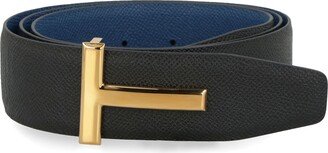 Grainy Leather Belt-AA