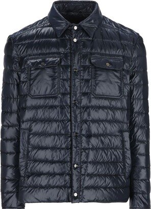 Long-Sleeved Quilted Down Jacket-AB