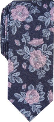 Men's Fairmont Skinny Floral Tie, Created for Macy's