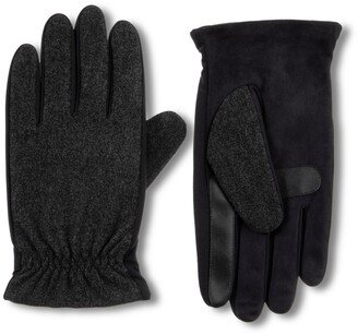 Isotoner Signature Isotoner Men's Lined Casual Touchscreen Gloves