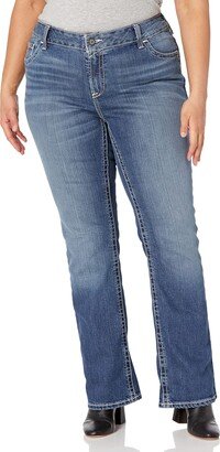 Female FR DuraStretch Entwined Boot Cut Jean Oceanside 18