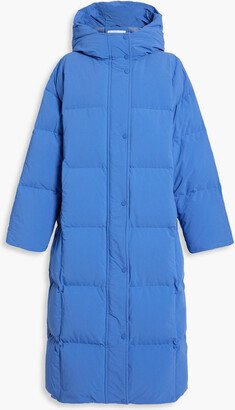 Nylah quilted shell hooded down coat