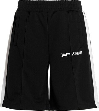 Logo Printed Bermuda Shorts-AC