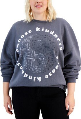 Grayson Threads, The Label Trendy Plus Size Cotton Graphic Sweatshirt