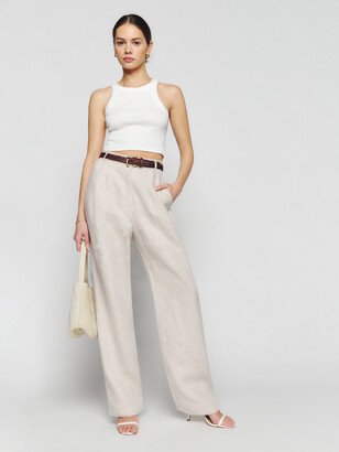 Petites Mason Linen Pant