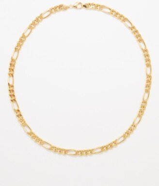 18kt Gold Figaro Chain Necklace