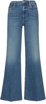 The Roller frayed stretch cotton jeans