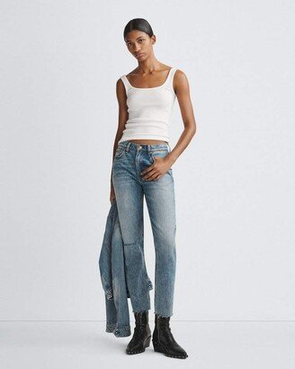 Wren Ankle Slim- Riley High-Rise Vintage Stretch Jean