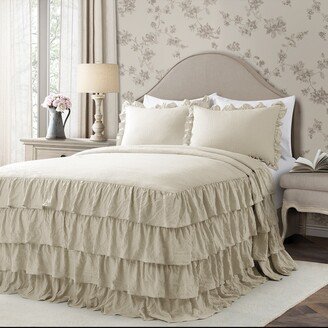 The Gray Barn Molly Mae Ruffle Skirt Bedspread Set