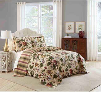 Laurel Springs Reversible Cotton 3 Piece Bedspread Collection