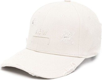 Ando logo-embroidered cap