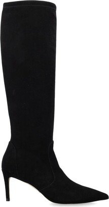 Pointed Toe Knee-Length Boots-AD