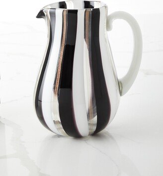 Stripe Pitcher