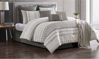 Riverbrook Home Aiken Grey 10 Piece Bed in a Bag