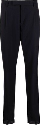 High-Waisted Tapered Trousers-BA