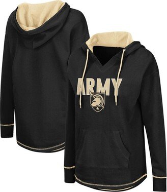 Women's Black Army Black Knights Tunic Pullover Hoodie