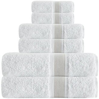 Unique Turkish Cotton 6-Piece Towel Set-AA