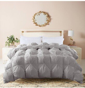 St. James Home Pintuck Stitch White Duck Down Comforter-AA